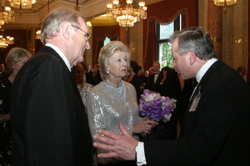 Lord Lexden with HRH Princess Alexandra