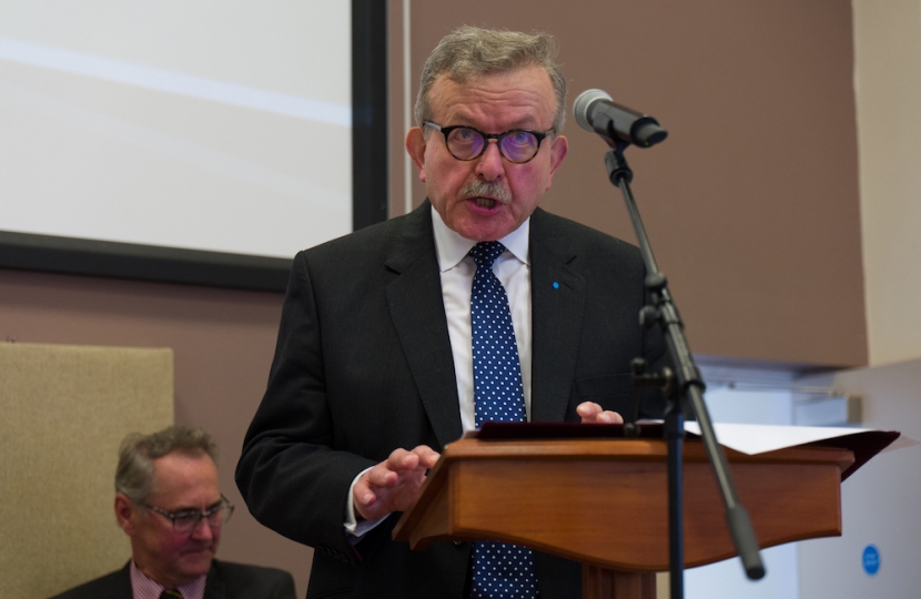 lexden at baldwin statue unveiling