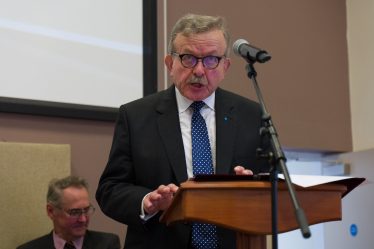 lexden at baldwin statue unveiling