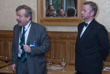 Lord Lexden and Michael Gove in the House of Lords