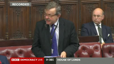 Lord Lexden speaks in the House of Lords on World AIDS day