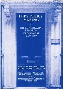 Tory Policy-Making Book